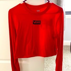 Cropped Vans shirt